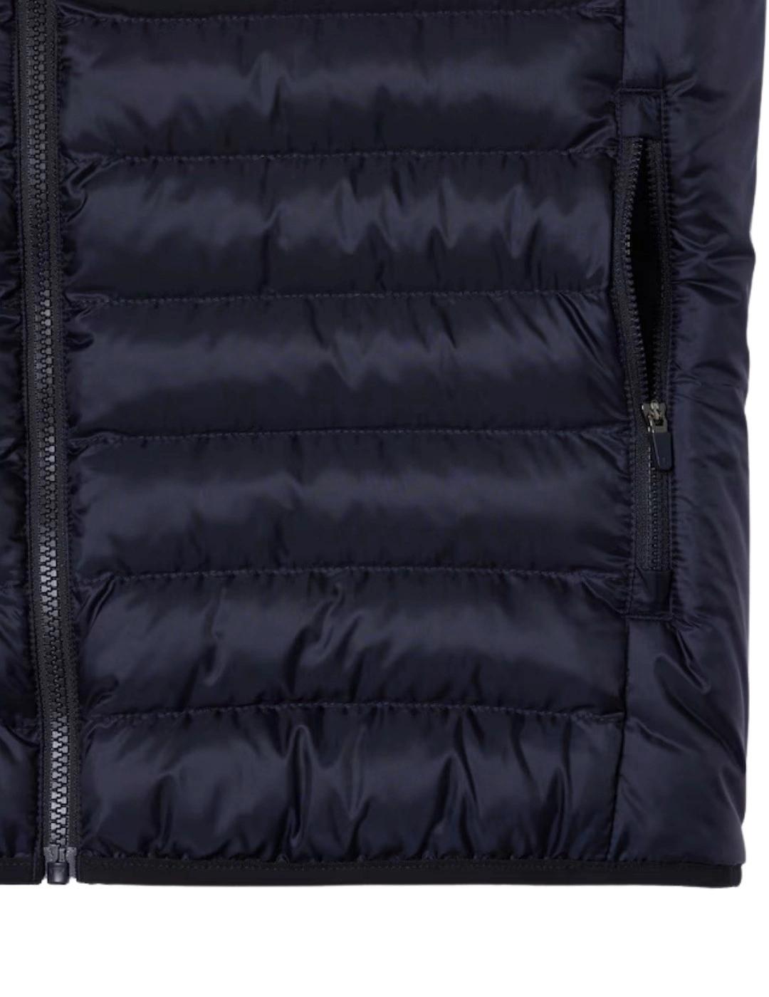 Lacoste Chaleco acolchado hidrófugo Azul marino