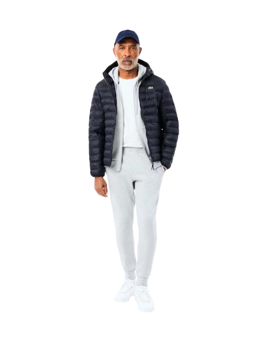 Lacoste Chaqueta acolchada hidrófuga Azul marino