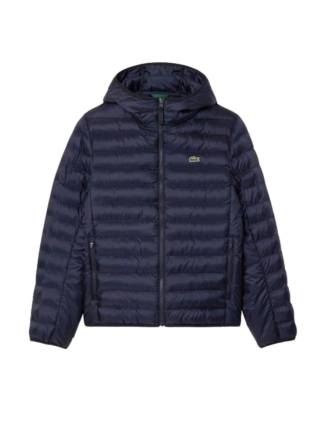 Lacoste Chaqueta acolchada hidrófuga Azul marino