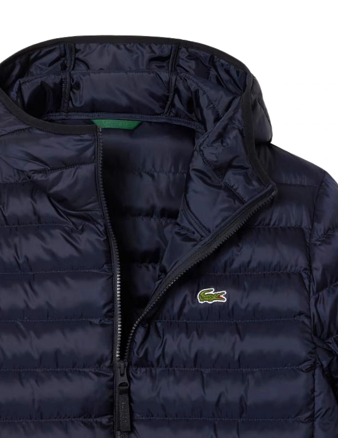 Lacoste Chaqueta acolchada hidrófuga Azul marino