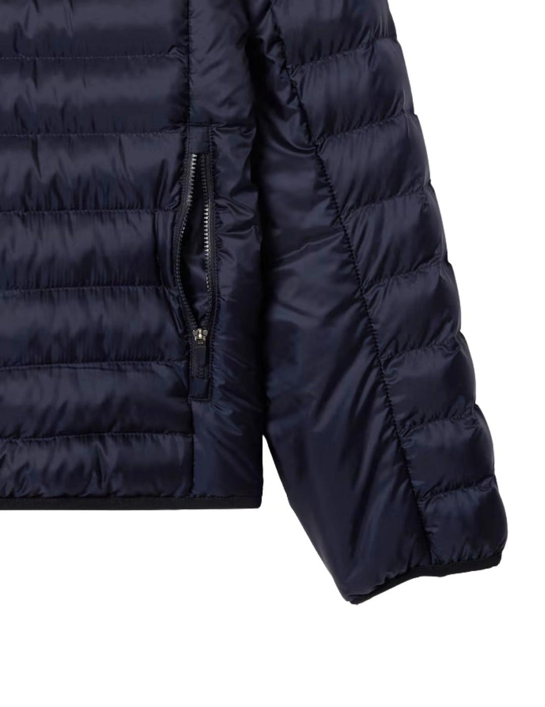 Lacoste Chaqueta acolchada hidrófuga Azul marino