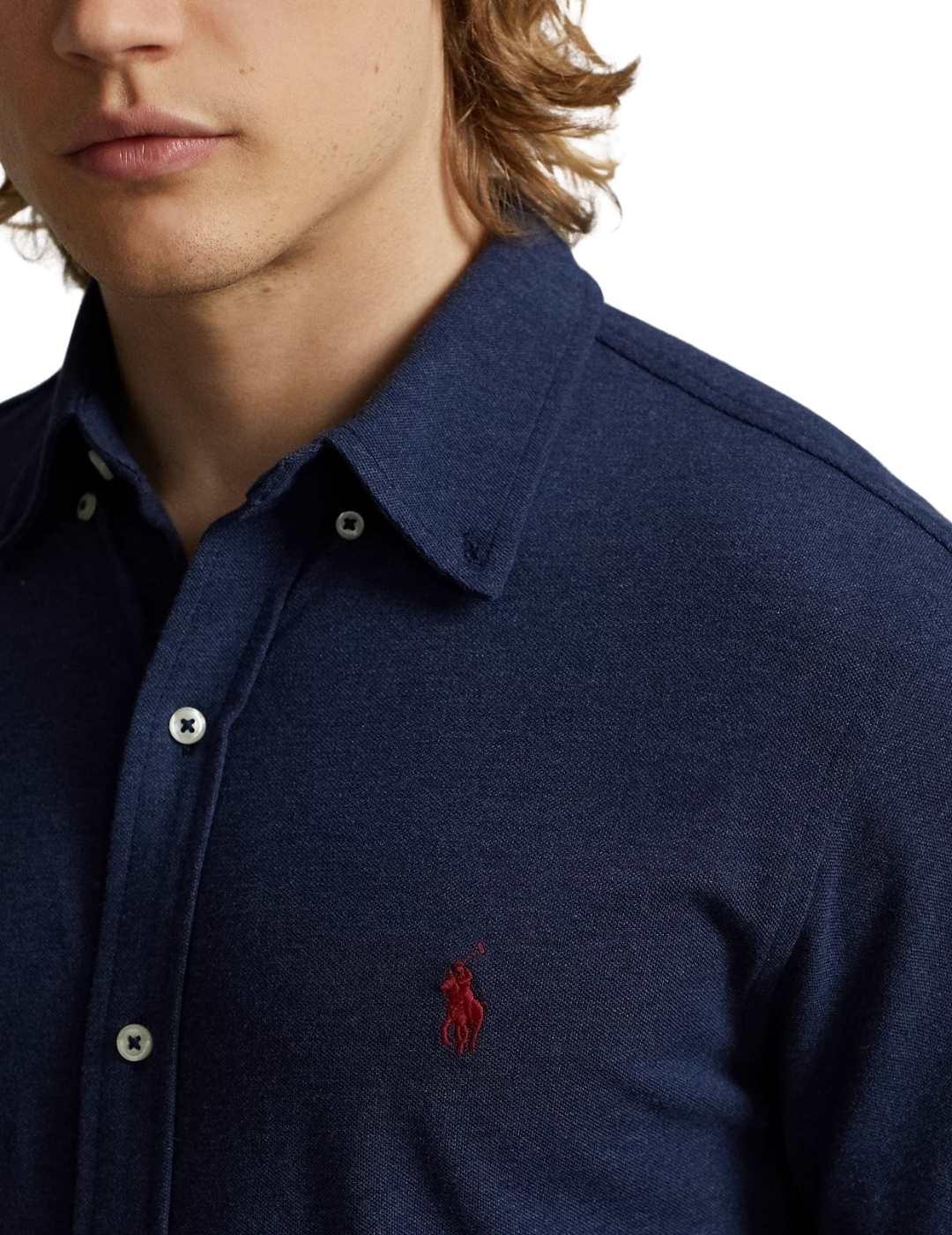 Ralph Lauren Camisa Azul Marino