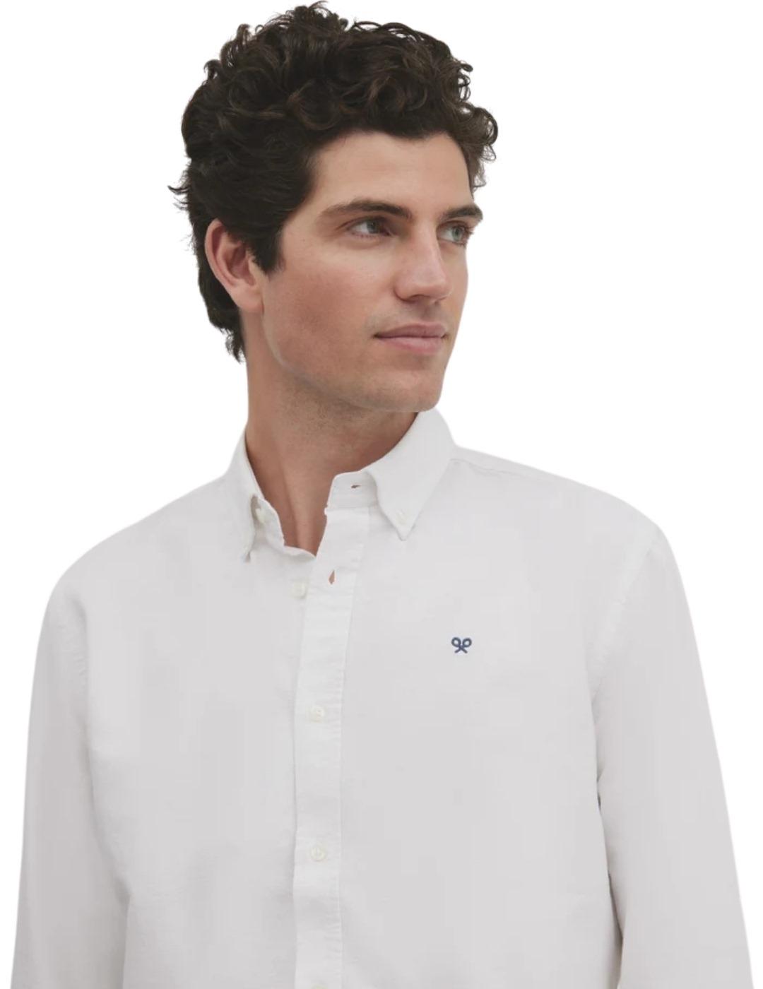 Silbon Camisa Sport Oxford Blanca