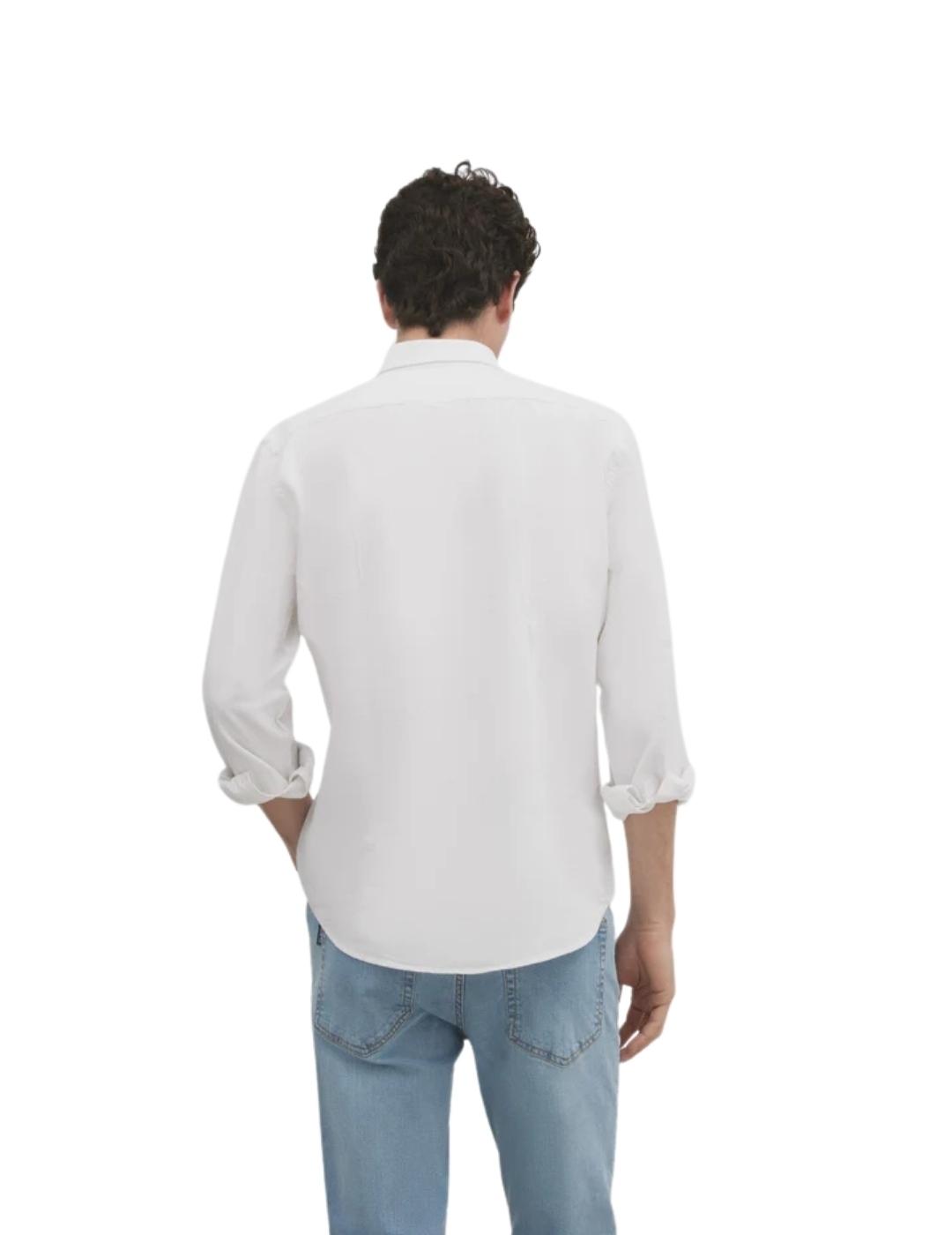 Silbon Camisa Sport Oxford Blanca