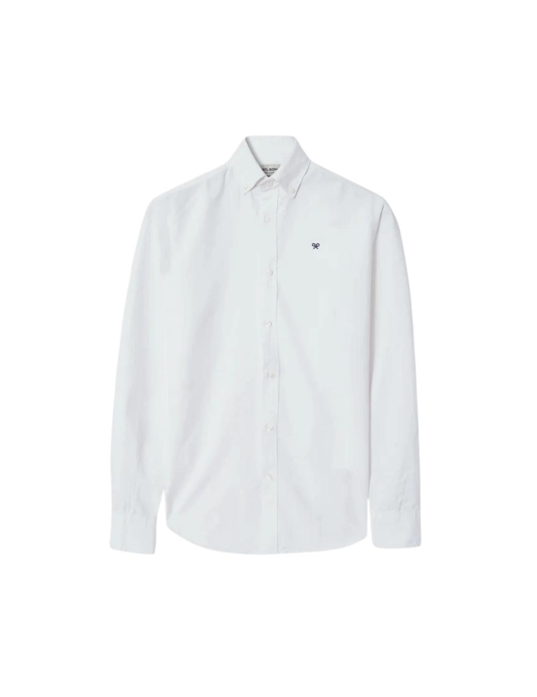 Silbon Camisa Sport Oxford Blanca