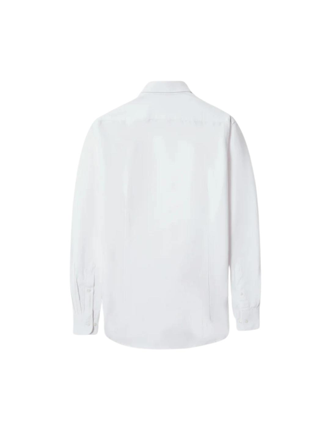 Silbon Camisa Sport Oxford Cutaway Blanca
