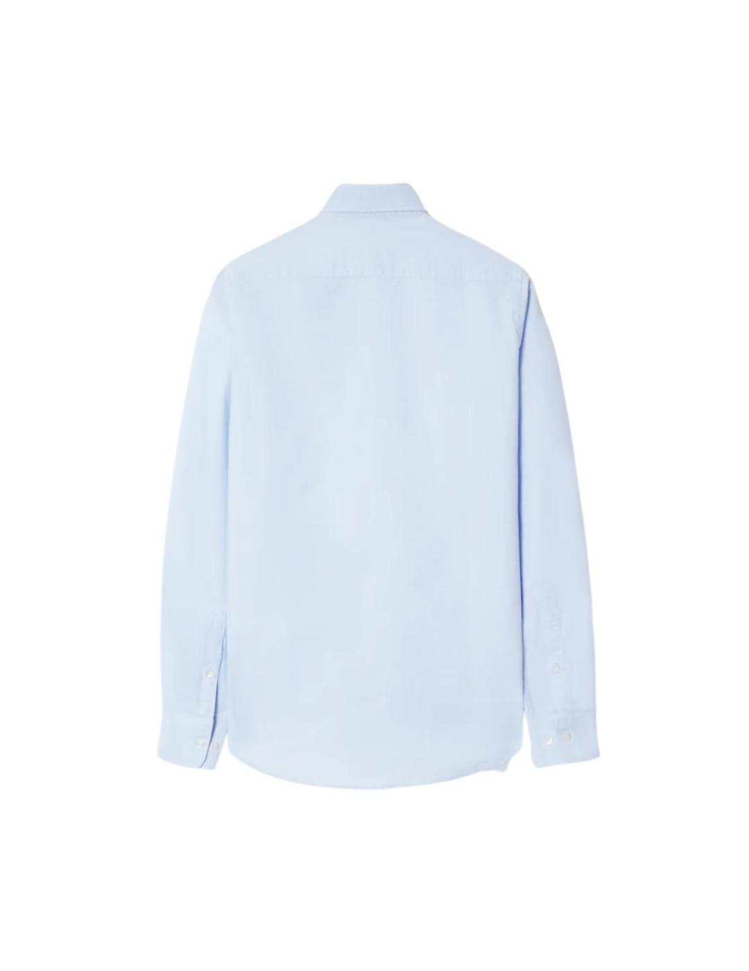 Silbon Camisa Sport Oxford Celeste