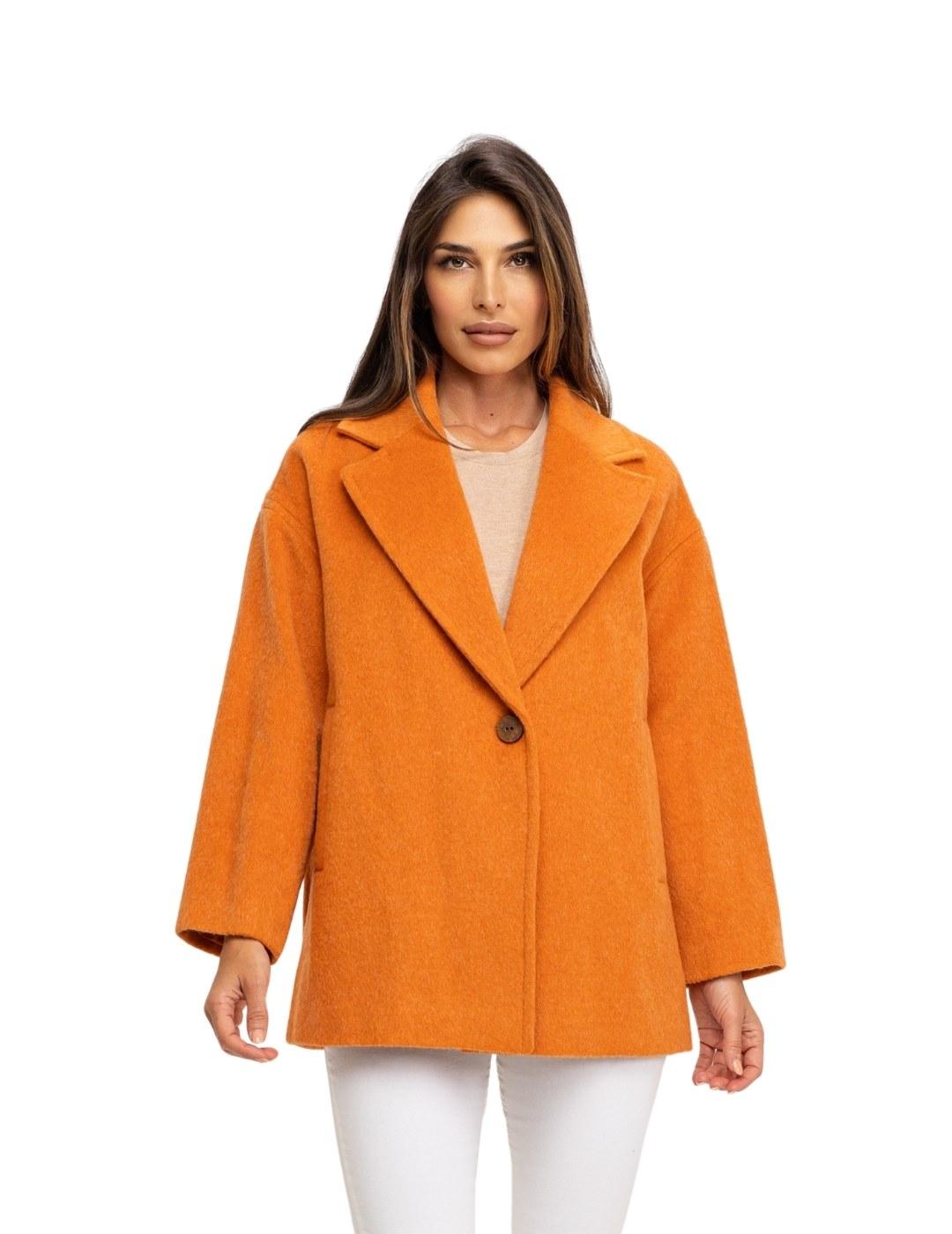 Fashion Abrigo Bombay Naranja para mujer 