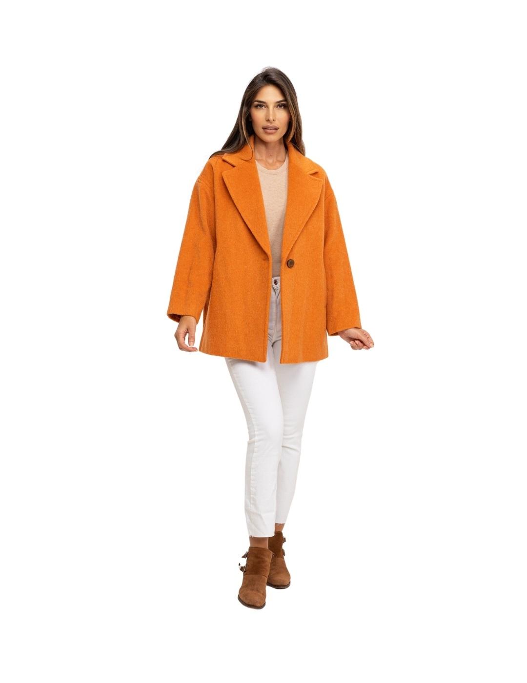 Fashion Abrigo Bombay Naranja para mujer 