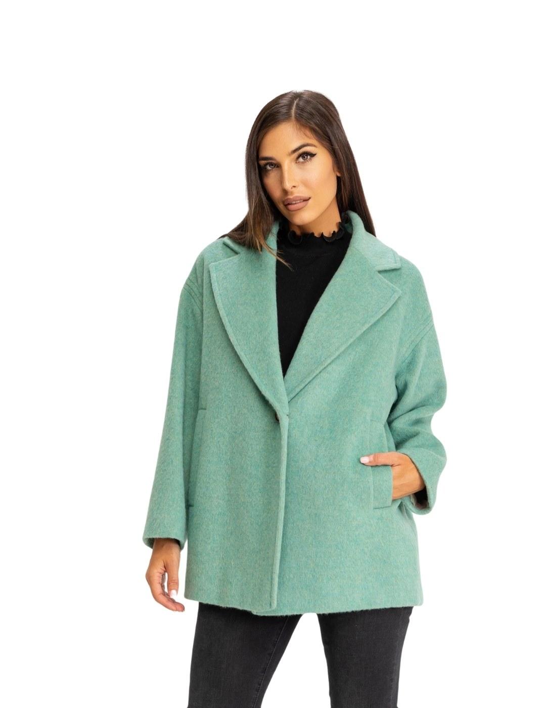 Fashion Abrigo Bombay Verde Agua para mujer