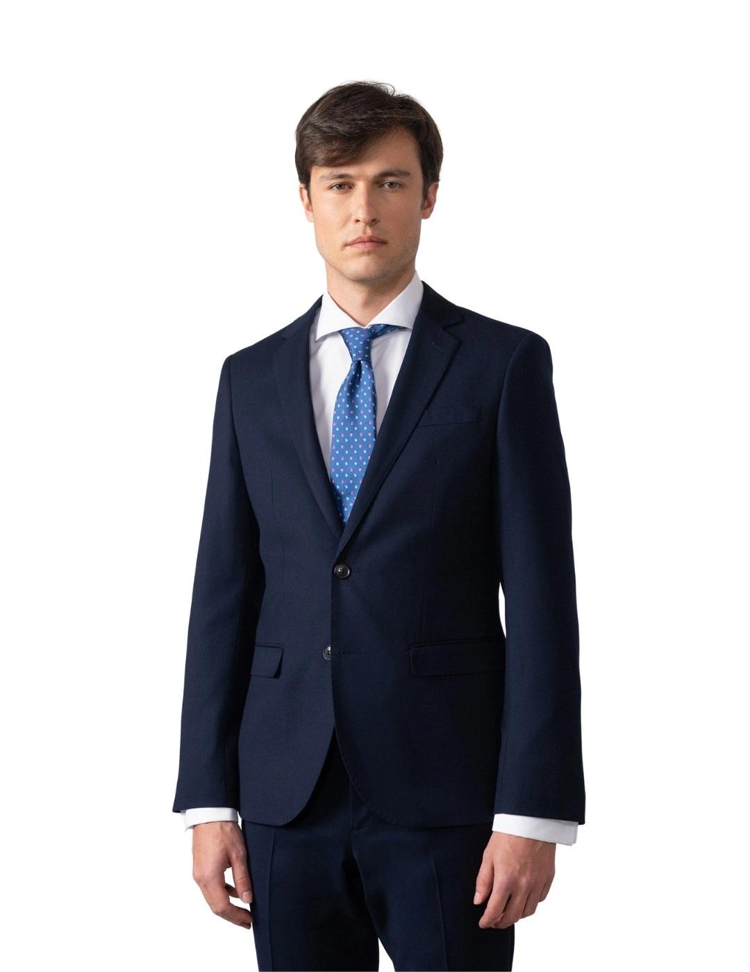 Etiem Traje Extra Slim Marino para hombre