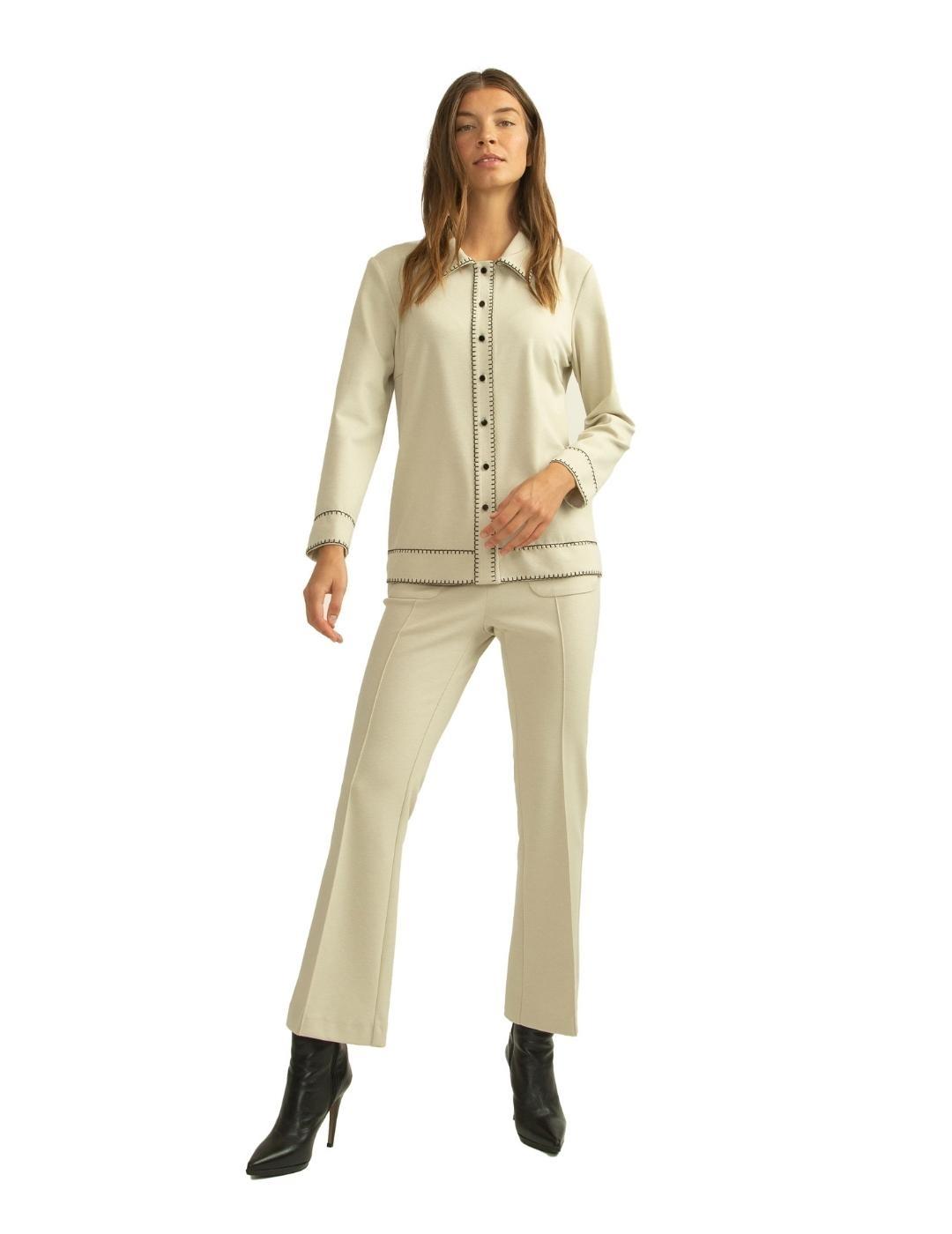 Alba Conde Pantalon Piedra