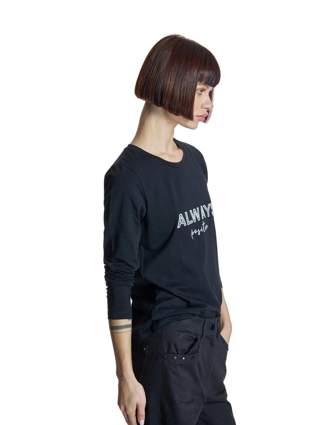 Alba Conde Camiseta Always Negra