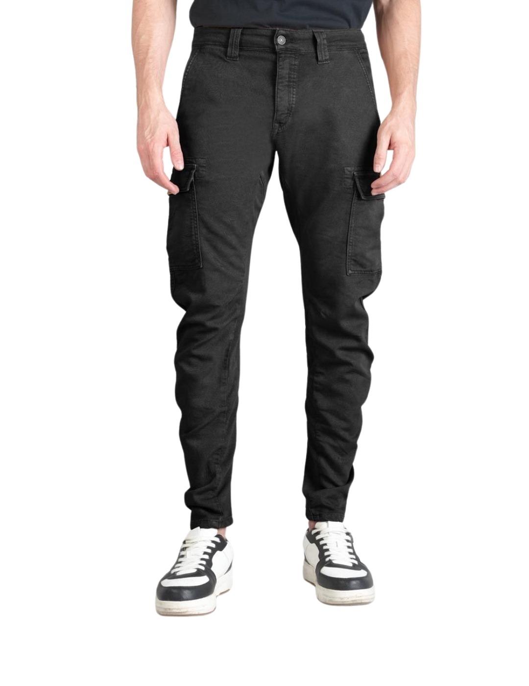 Le Temps Des Cerises Pantalón Jogg cargo Gris