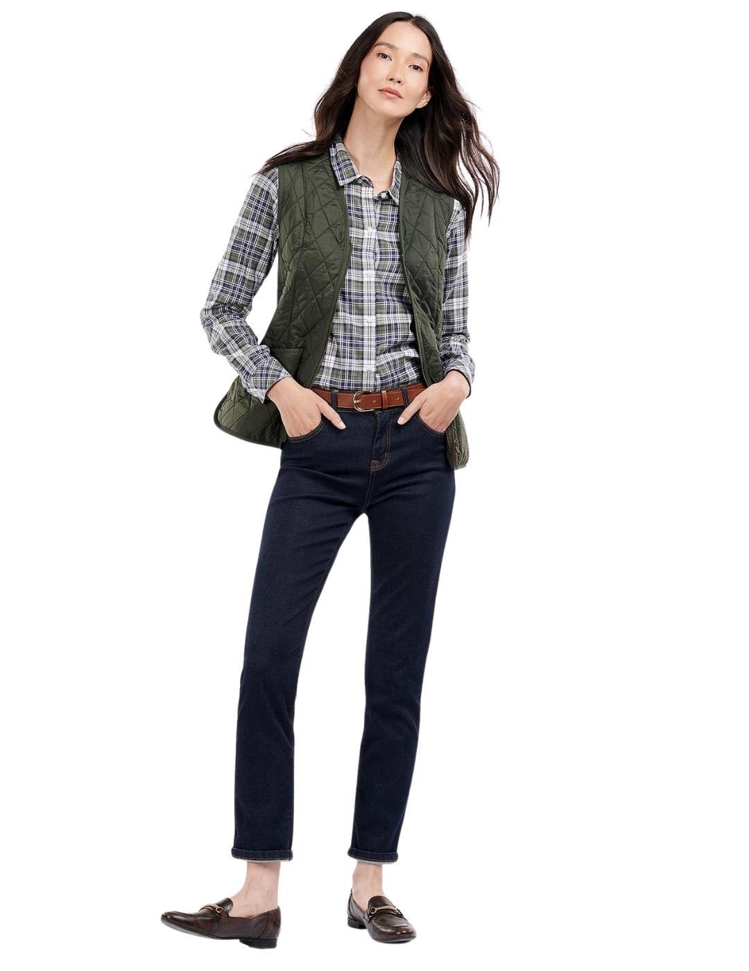 Barbour Chaleco Fleece Betty Liner Verde