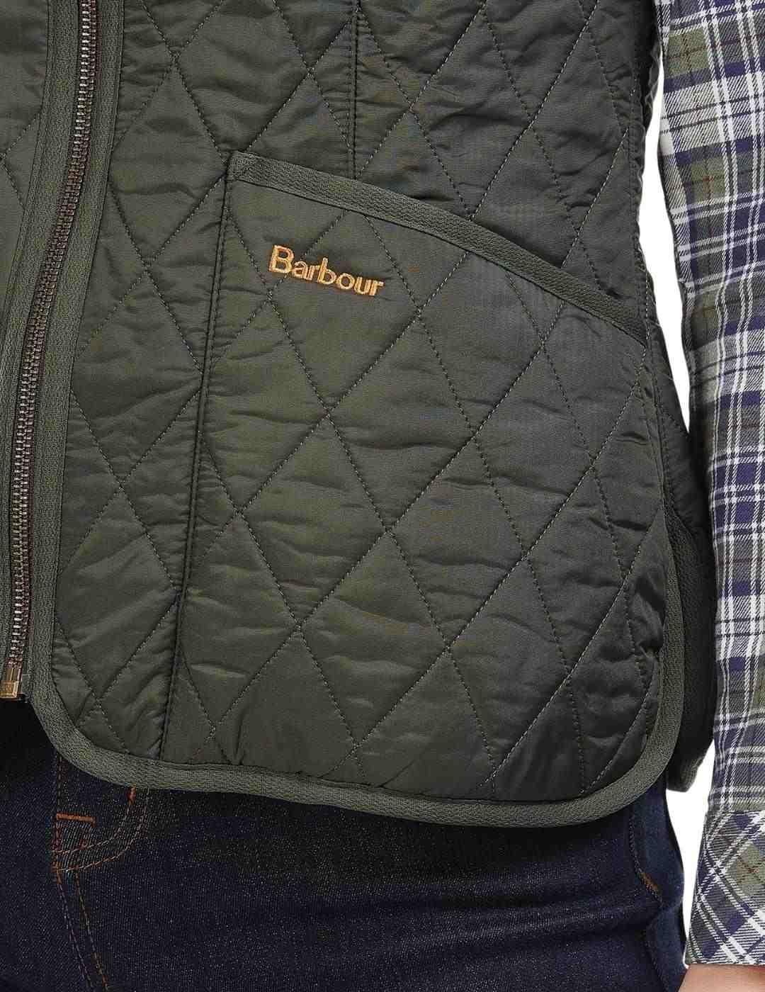 Barbour Chaleco Fleece Betty Liner Verde