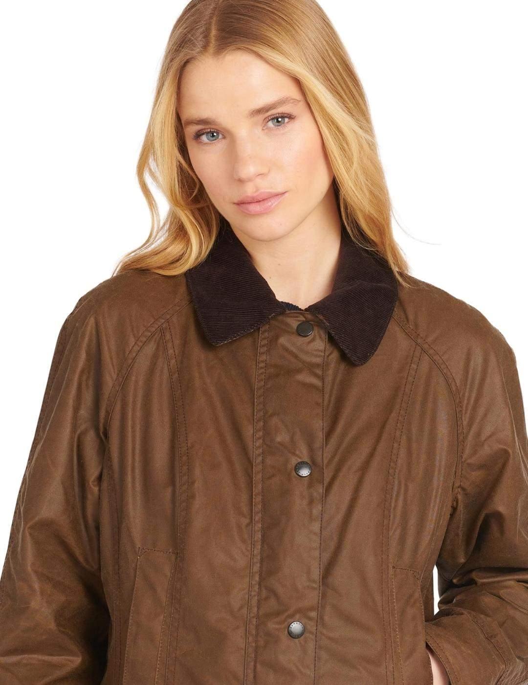 Barbour Chaqueta Beadnell Wax Marrón