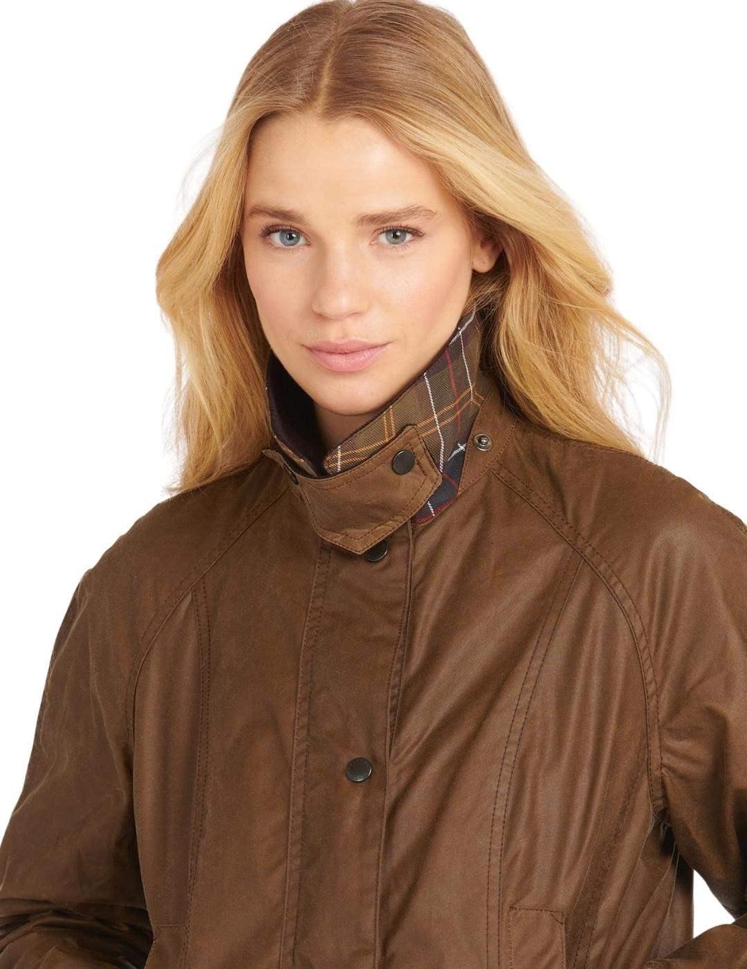 Barbour Chaqueta Beadnell Wax Marrón