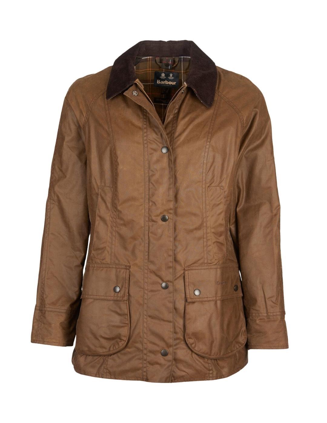 Barbour Chaqueta Beadnell Wax Marrón