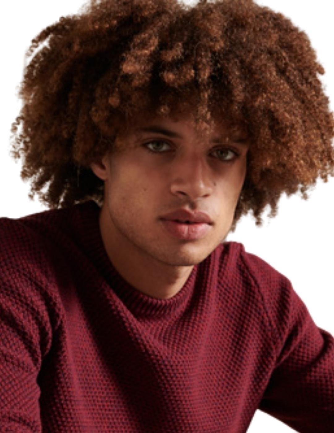 Superdry Punto Deep Red/Black Twist