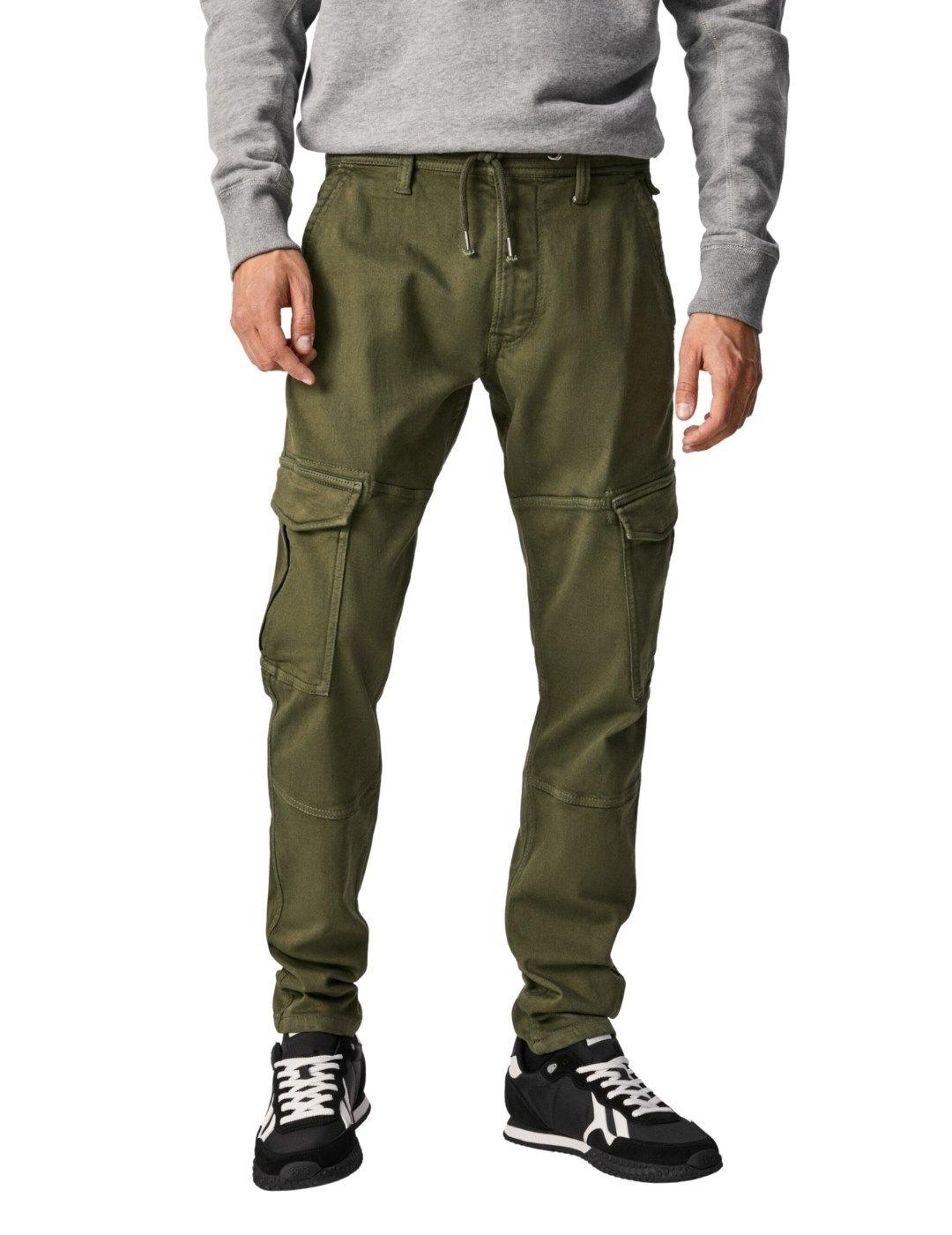 Pantalones Pepe Jeans Jared Verdes Para Hombre