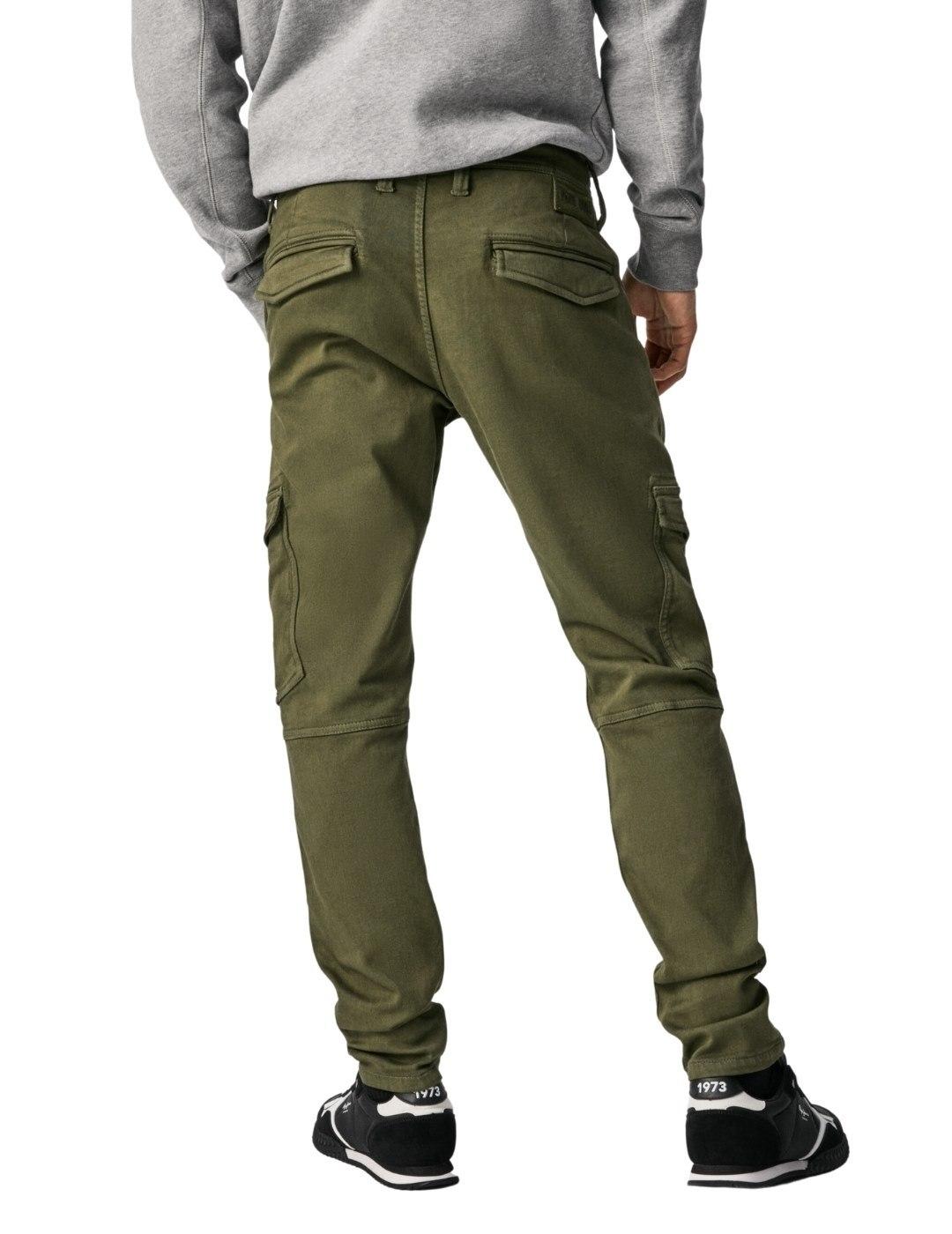 Pantalones Pepe Jeans Jared Verdes Para Hombre