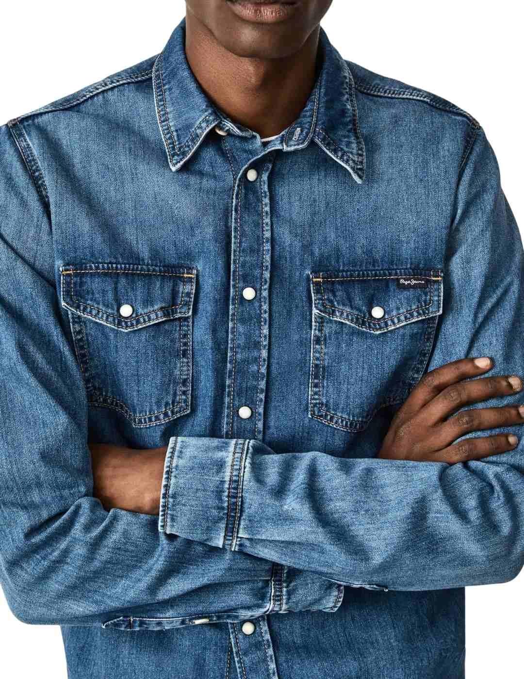 Camisa Pepe Jeans Hammond Wiser Para Hombre