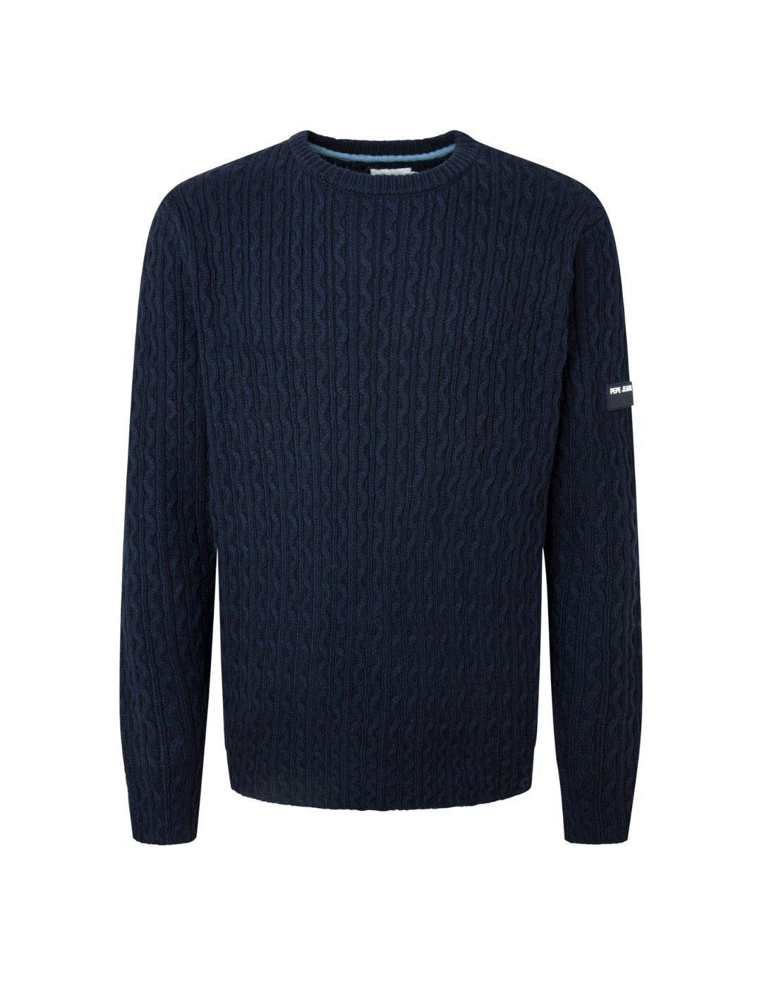 Jersey Pepe Jeans Jules Marino Para Hombre