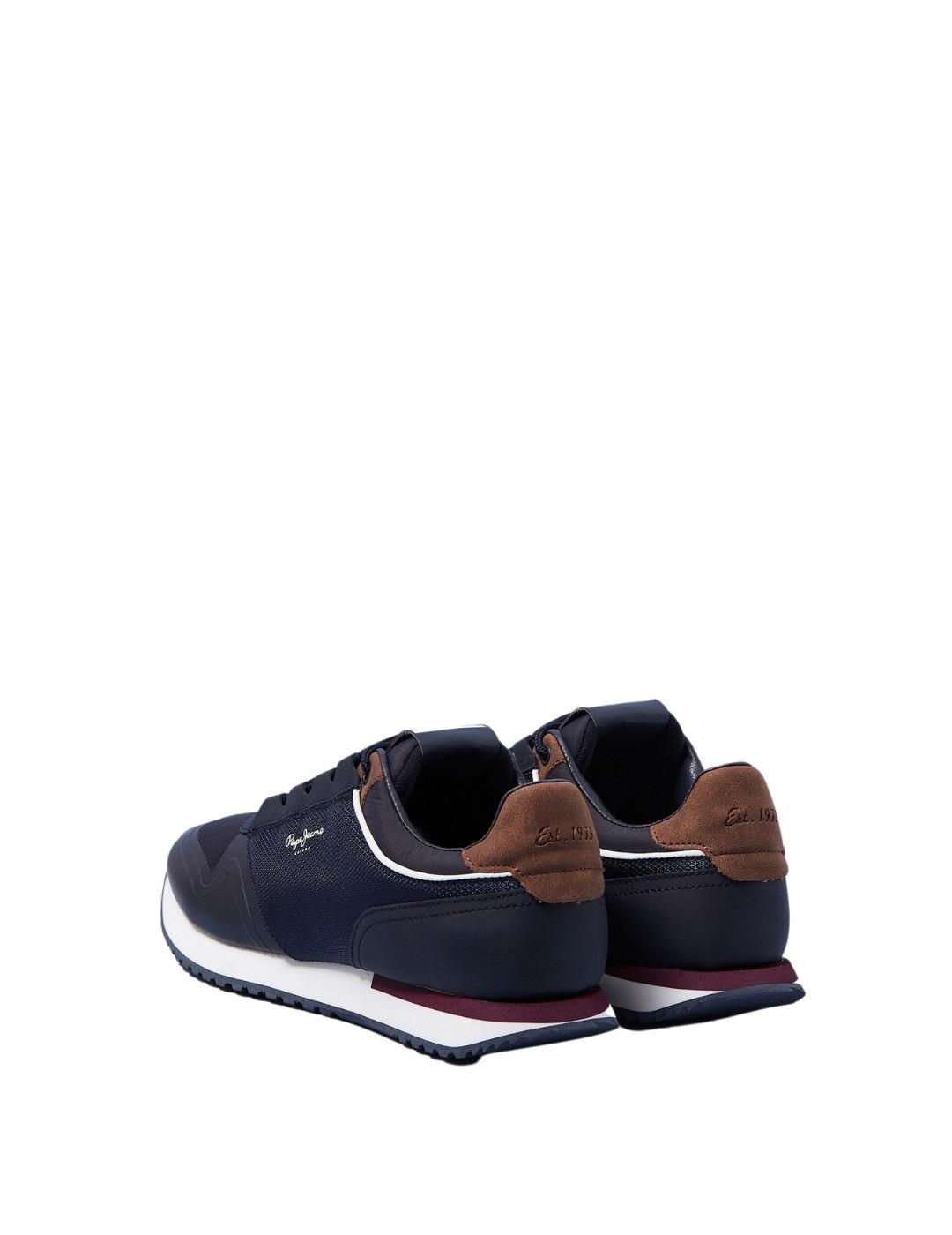 Sneaker Pepe Jeans Tour Marino Para Hombre