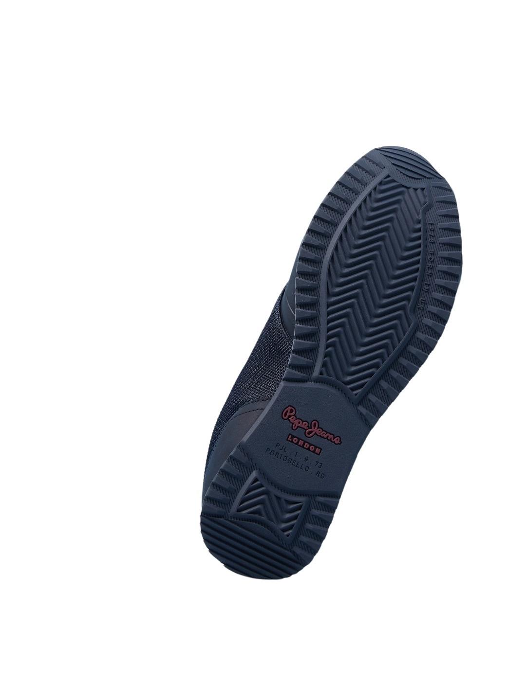 Sneaker Pepe Jeans Tour Marino Para Hombre