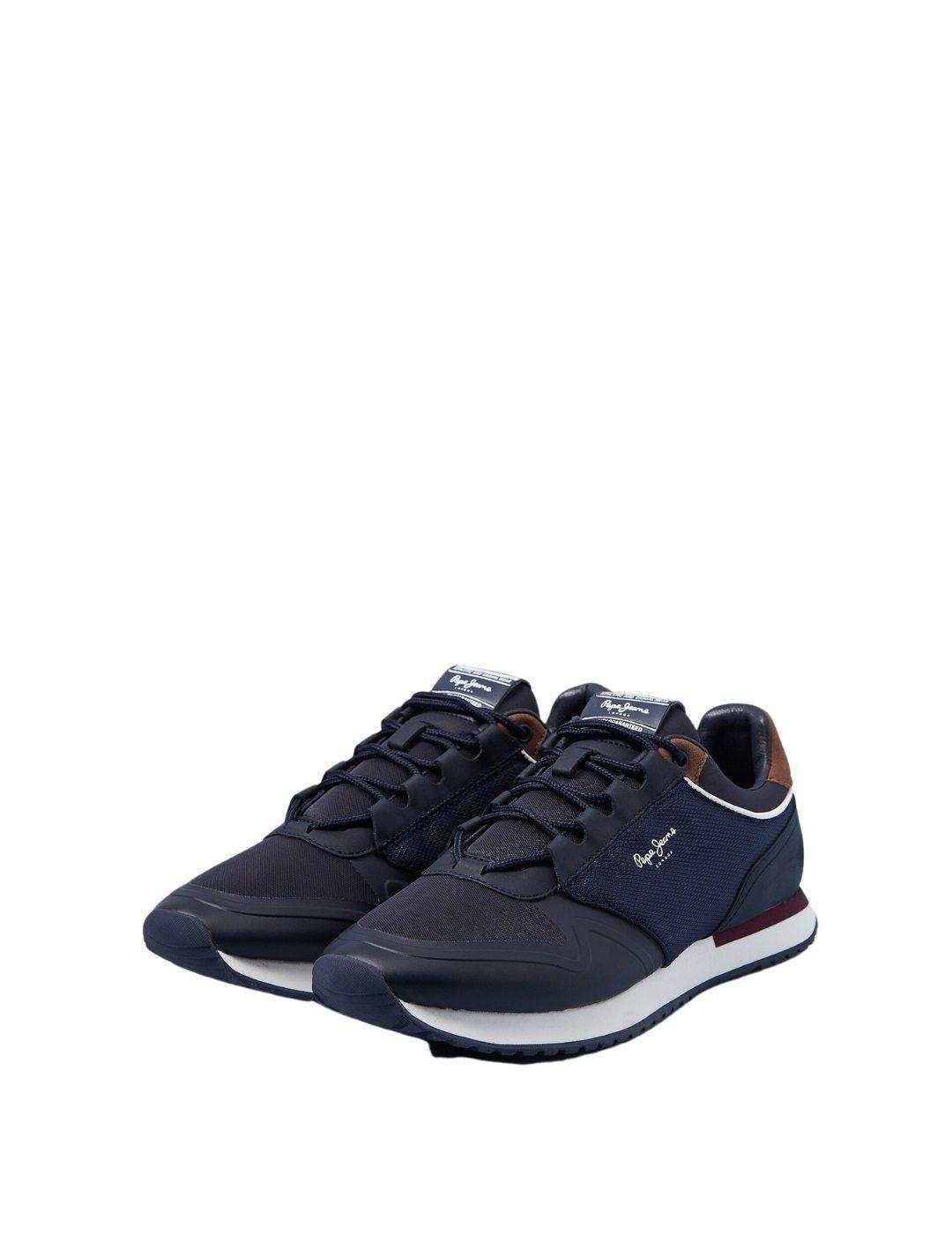 Sneaker Pepe Jeans Tour Marino Para Hombre
