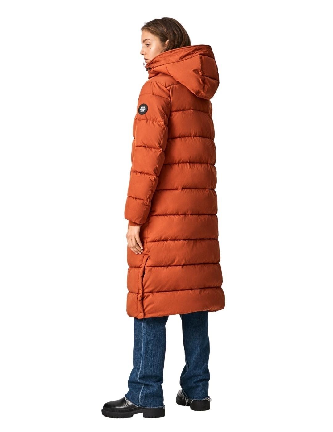 Cazadora Pepe Jeans Norah Naranja Acolchada Para Mujer