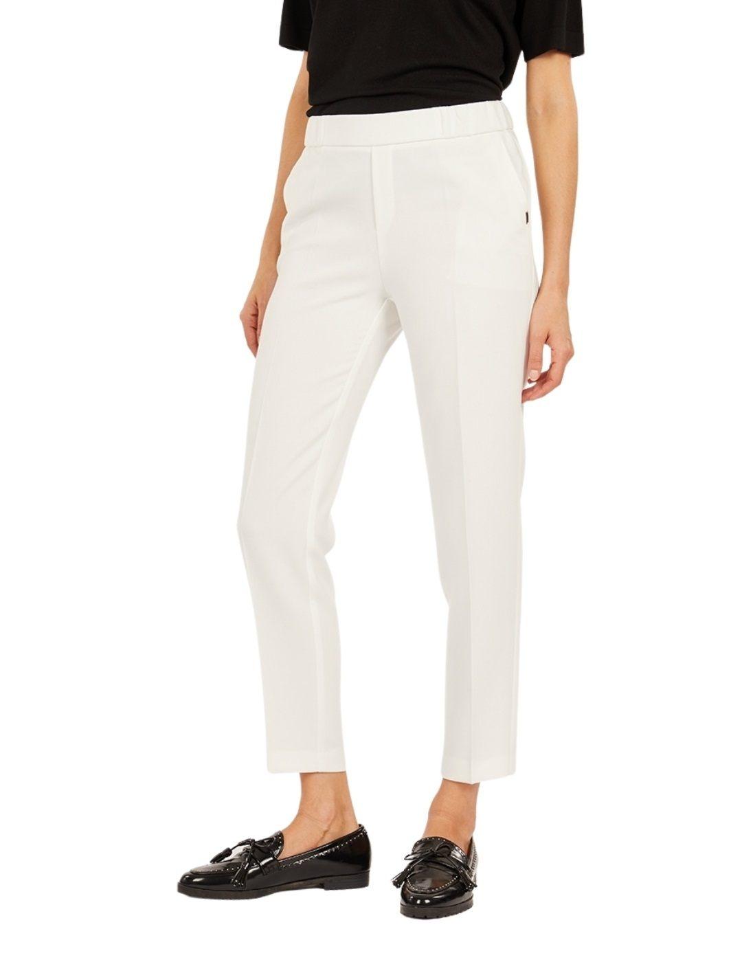 Pantalón Anna Mora Blanco PAra Mujer