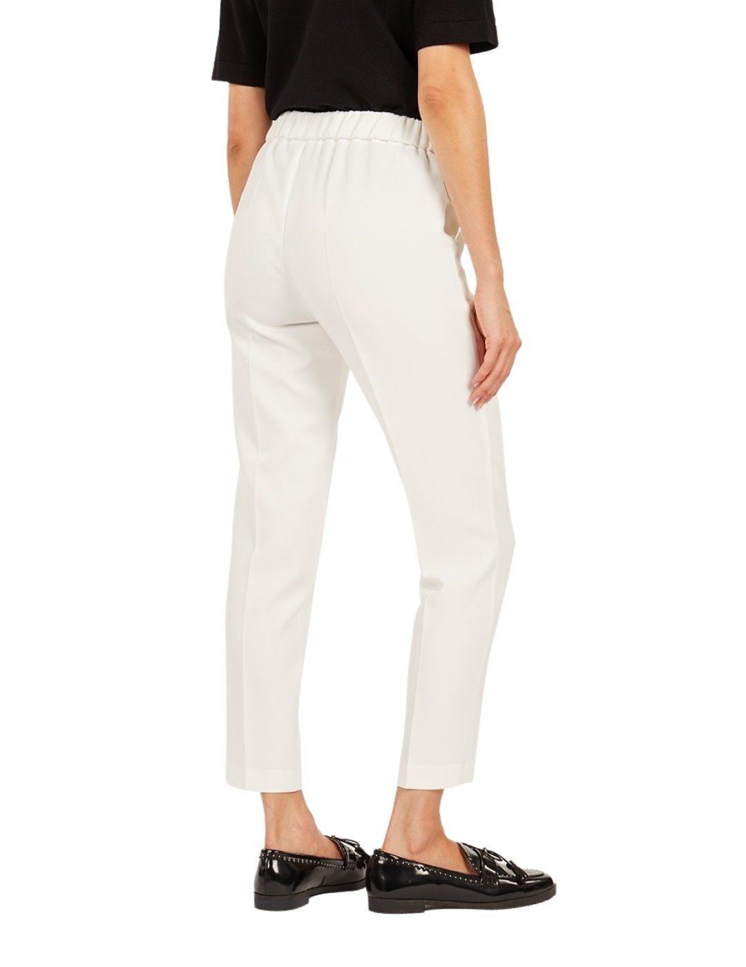 Pantalón Anna Mora Blanco PAra Mujer