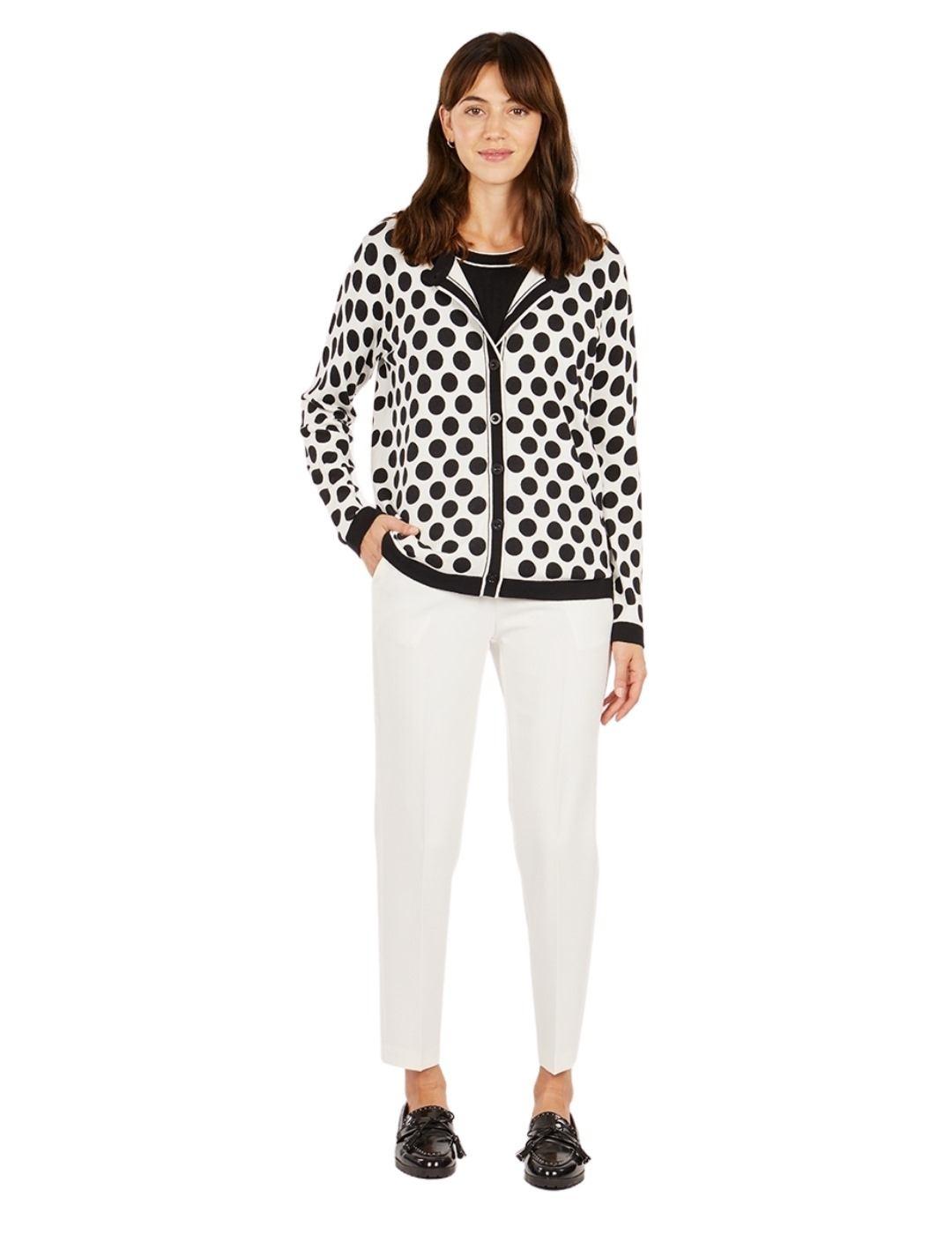 Pantalón Anna Mora Blanco PAra Mujer