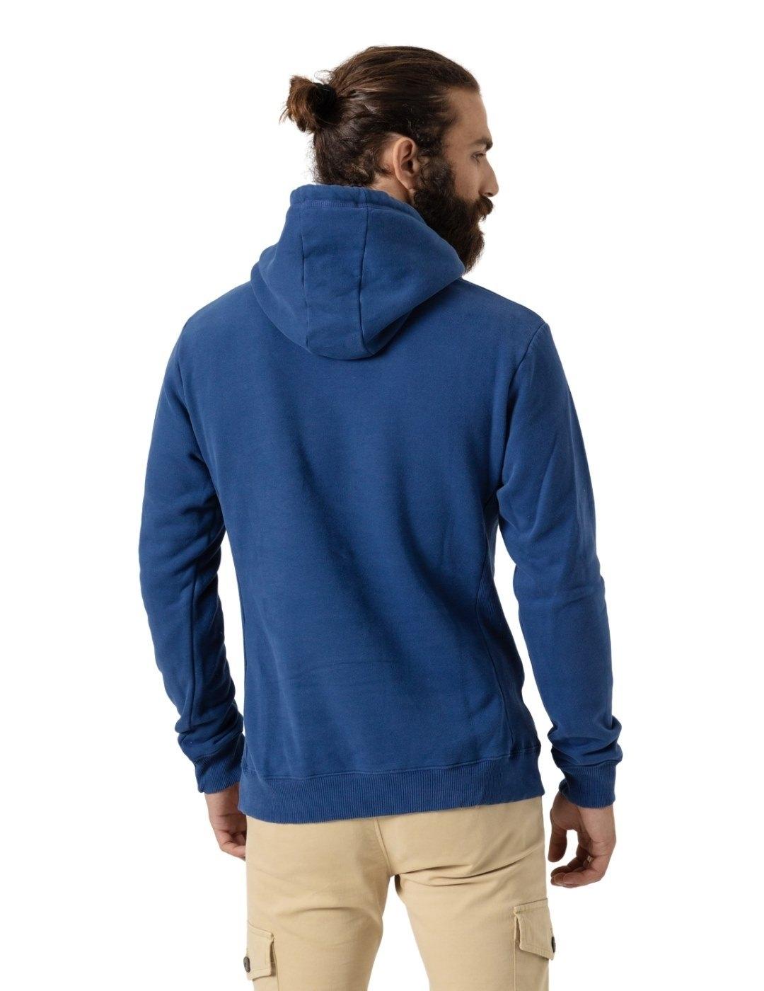 Sudadera Altonadock Azul Logo Para Hombre