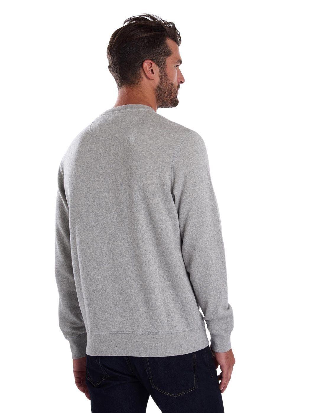 Sudadera Barbour de Felpa Gris Para Hombre