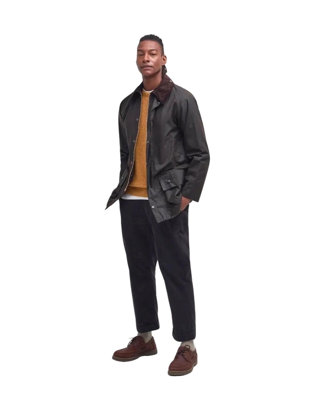 Barbour Classic Beaufort® Olive Wax Jacket 