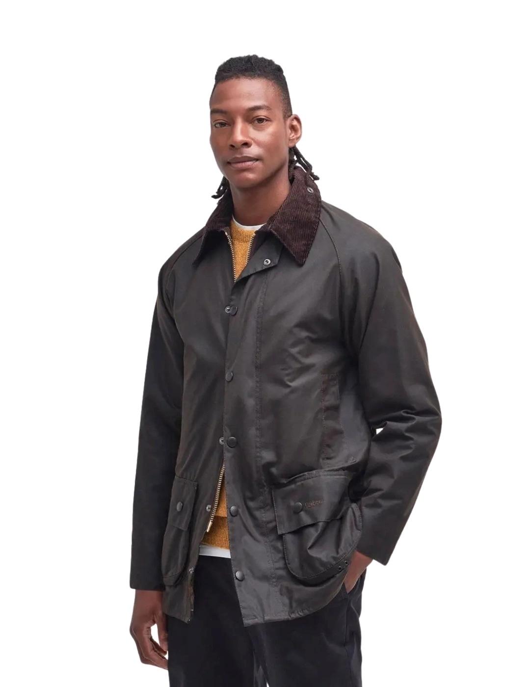 Barbour Classic Beaufort® Olive Wax Jacket 