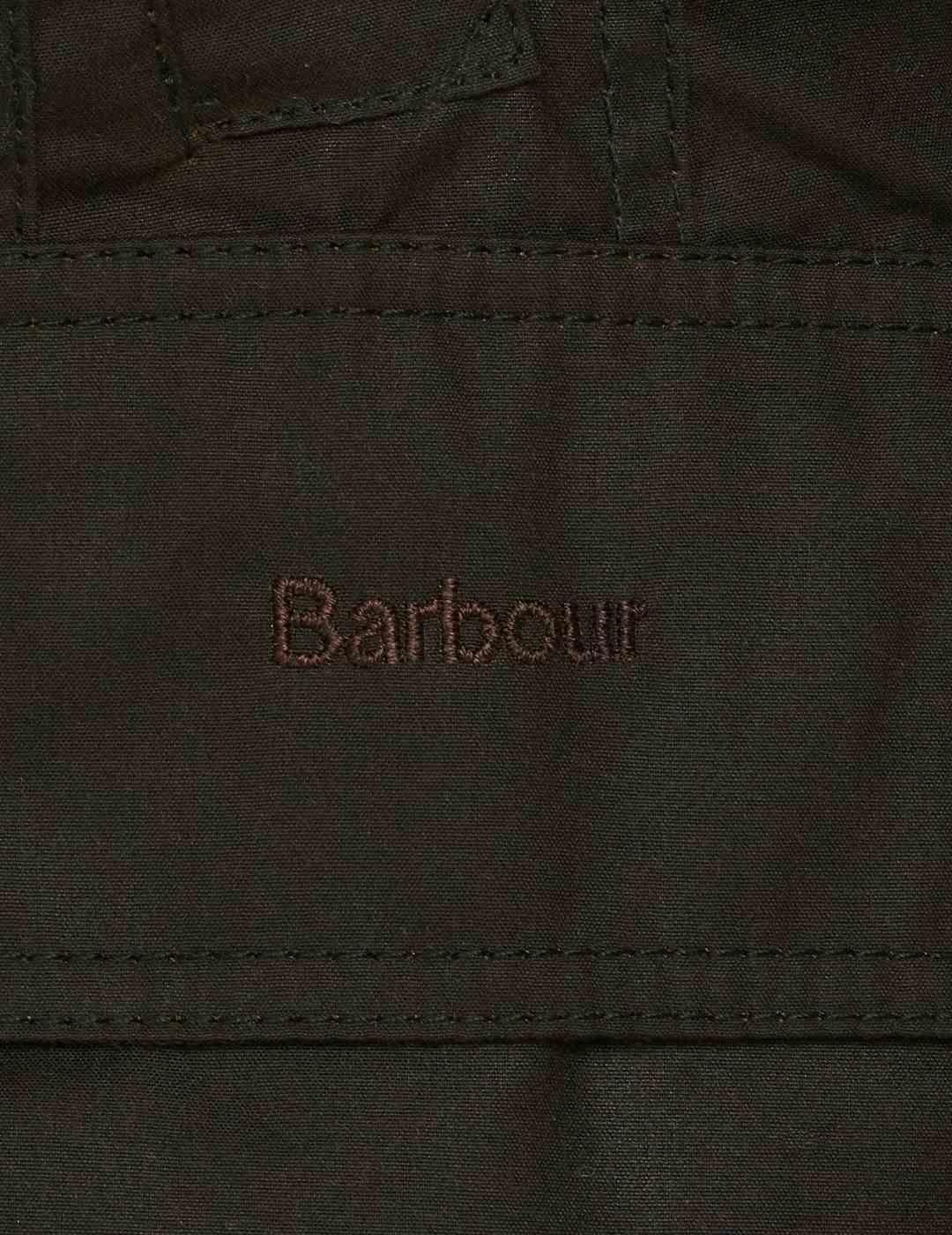 Barbour Chaqueta Classic Beadnell Wax Verde oscuro