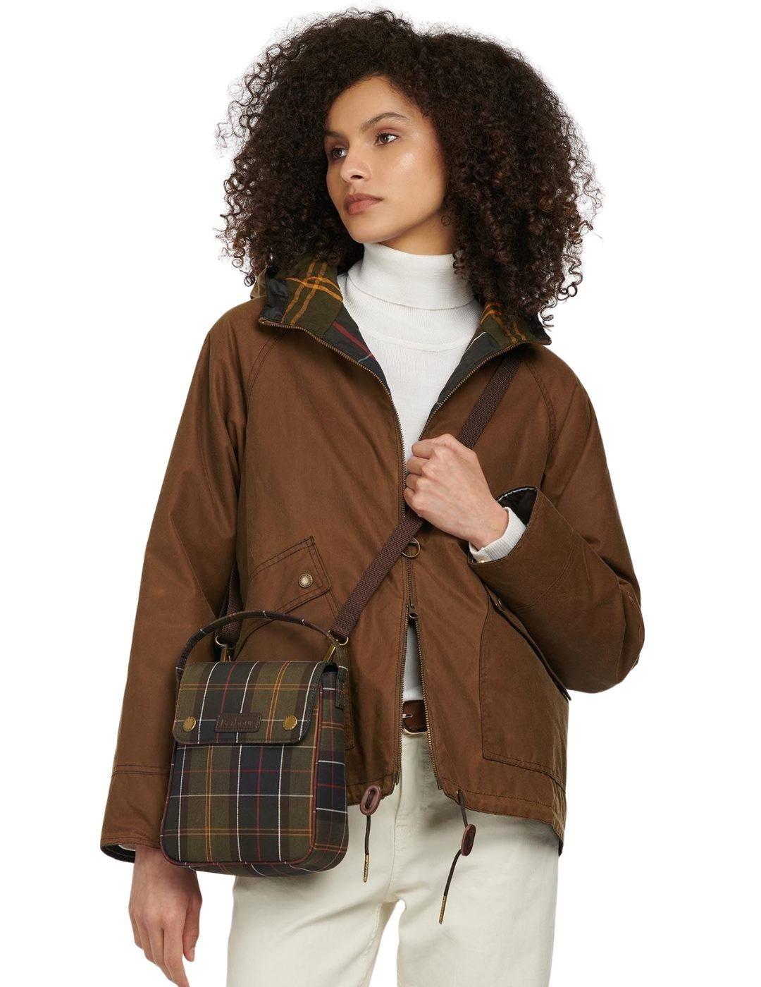 Cazadora Barbour Marrón Para Mujer
