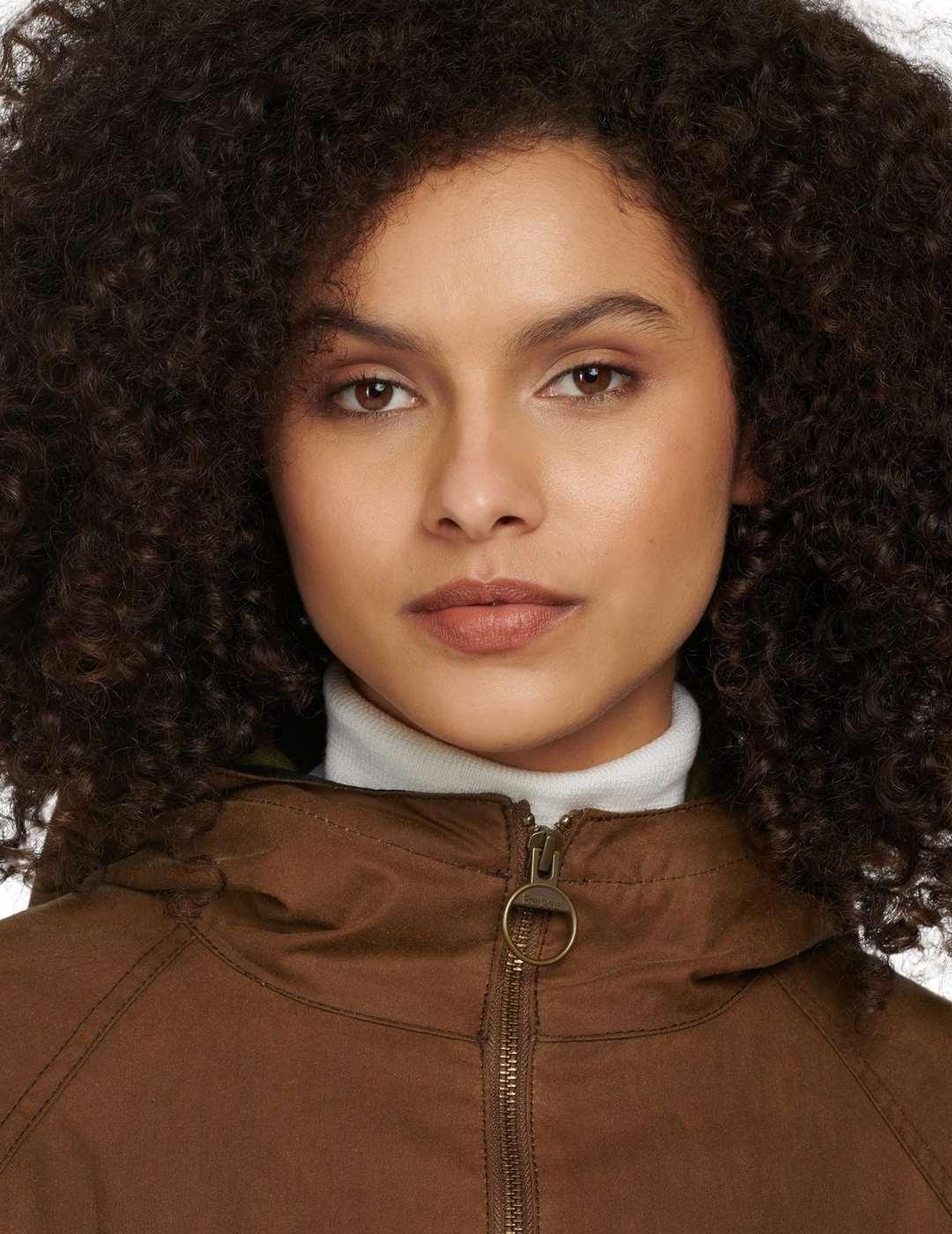 Cazadora Barbour Marrón Para Mujer