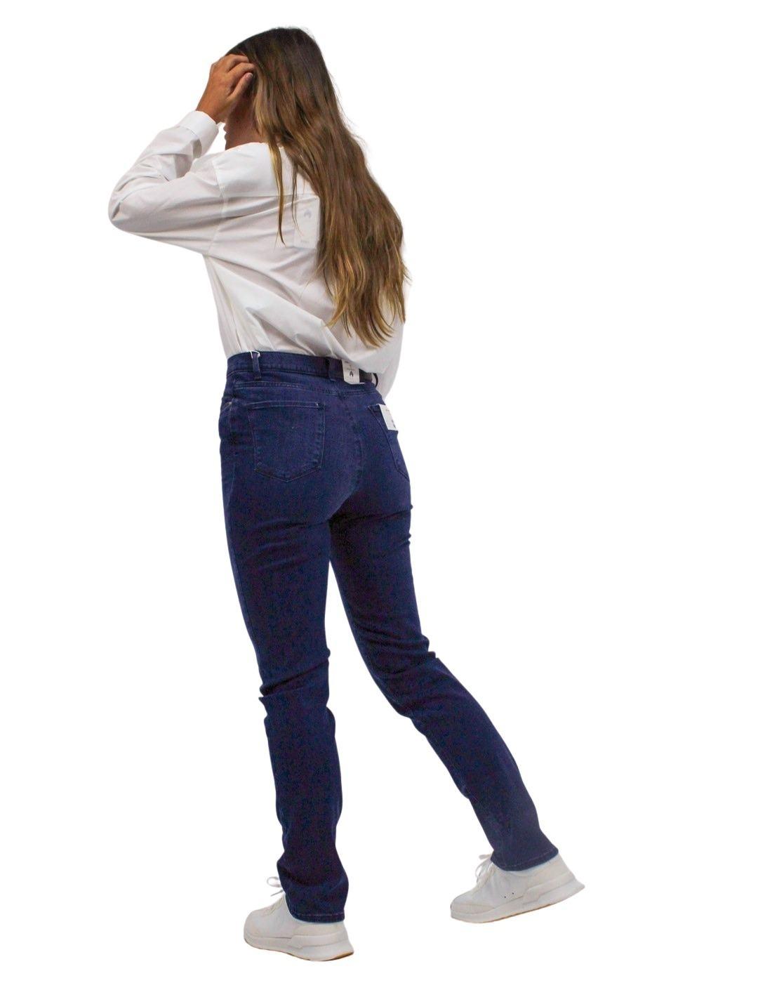 Vaquero Brax Style Carola Azul Para Mujer