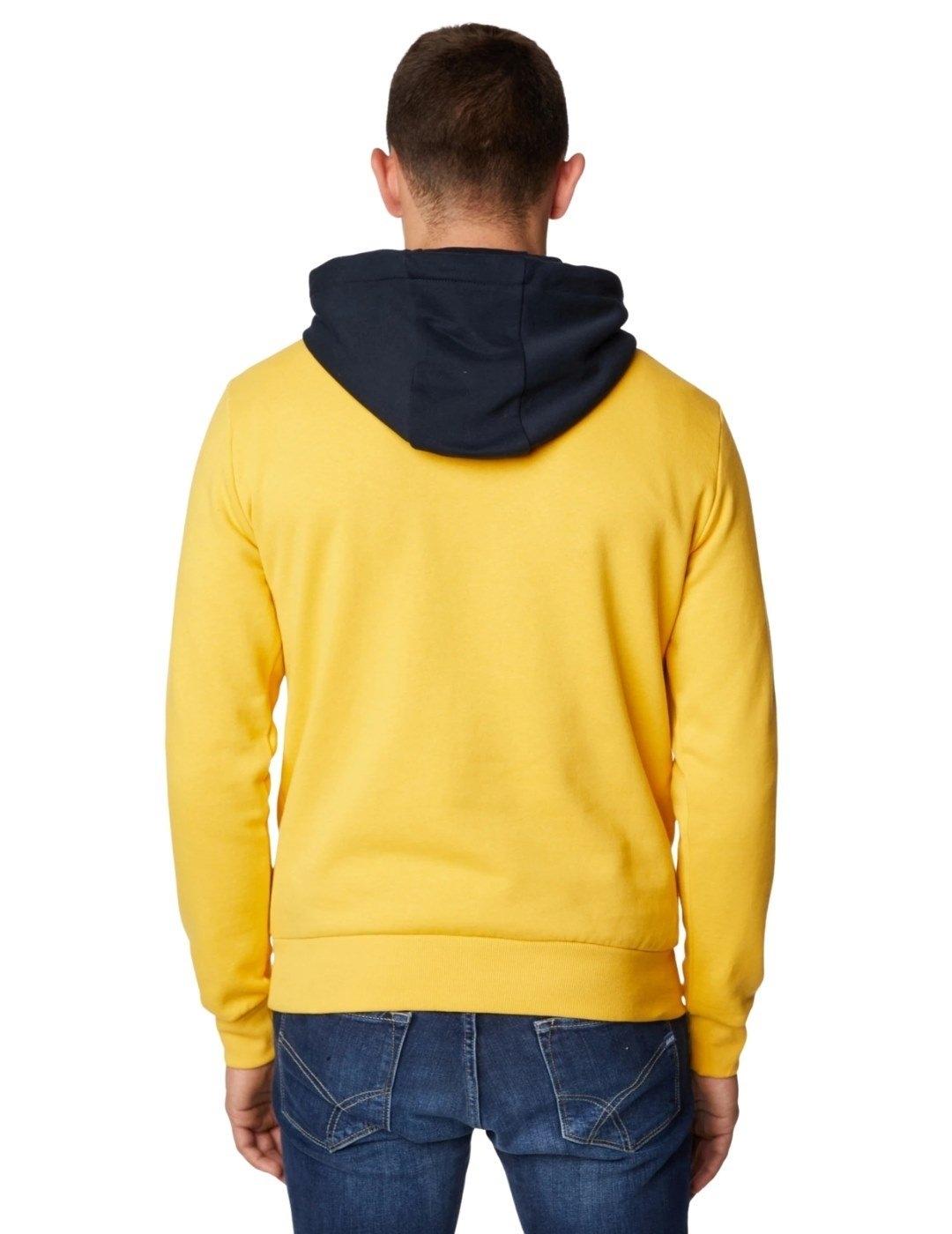 Sudadera Sven Pouch BC Amarilla Capucha Para Hombre