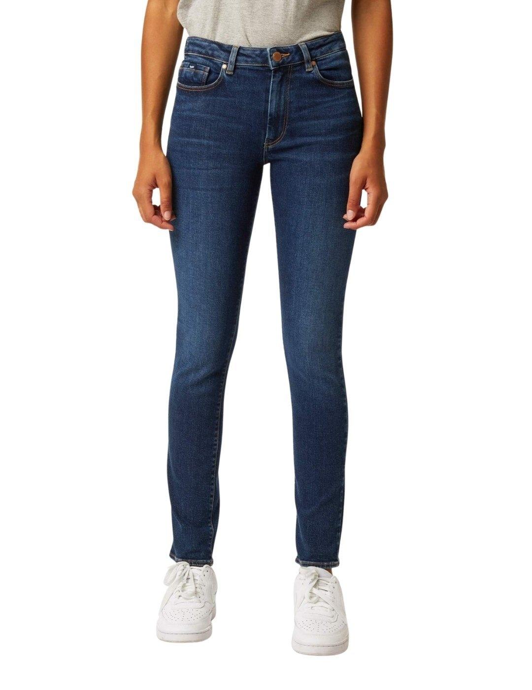 Vaquero Gas Oscuro Para Mujer