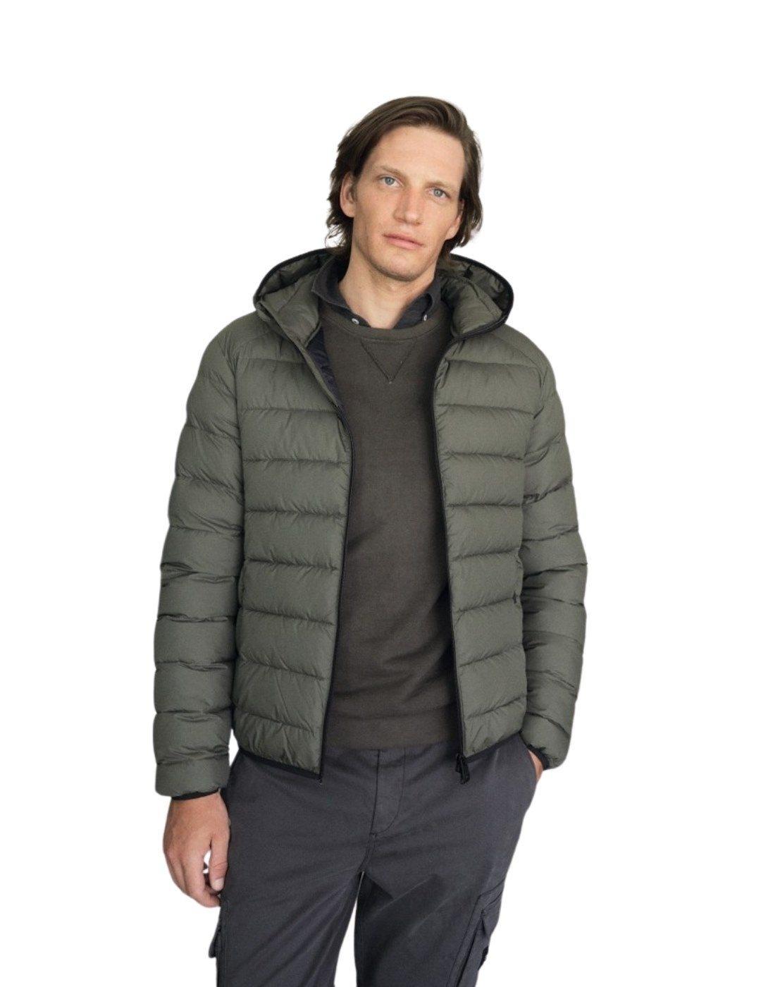 Cazadora Ecoalf  Asp Verde Para Hombre