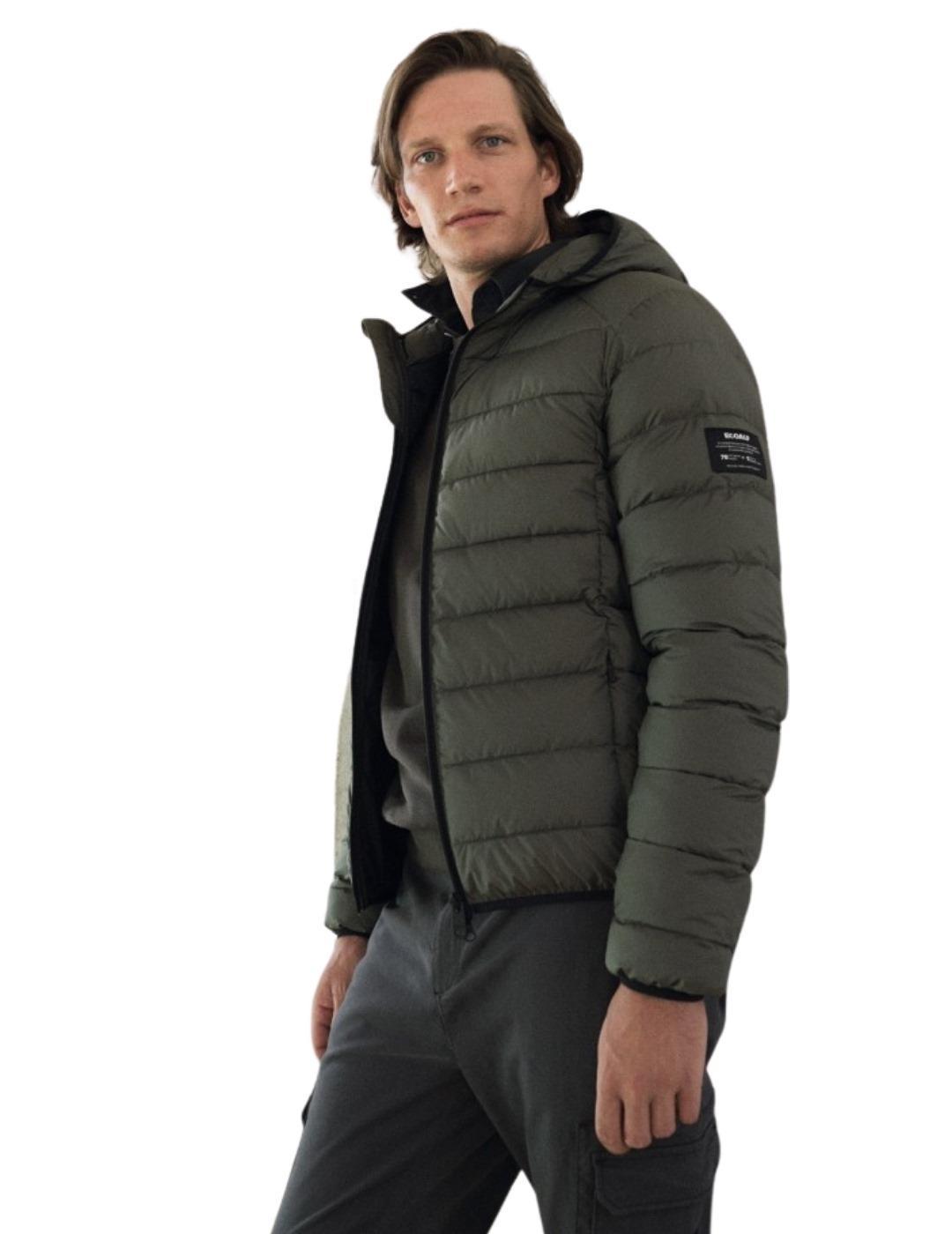 Cazadora Ecoalf  Asp Verde Para Hombre
