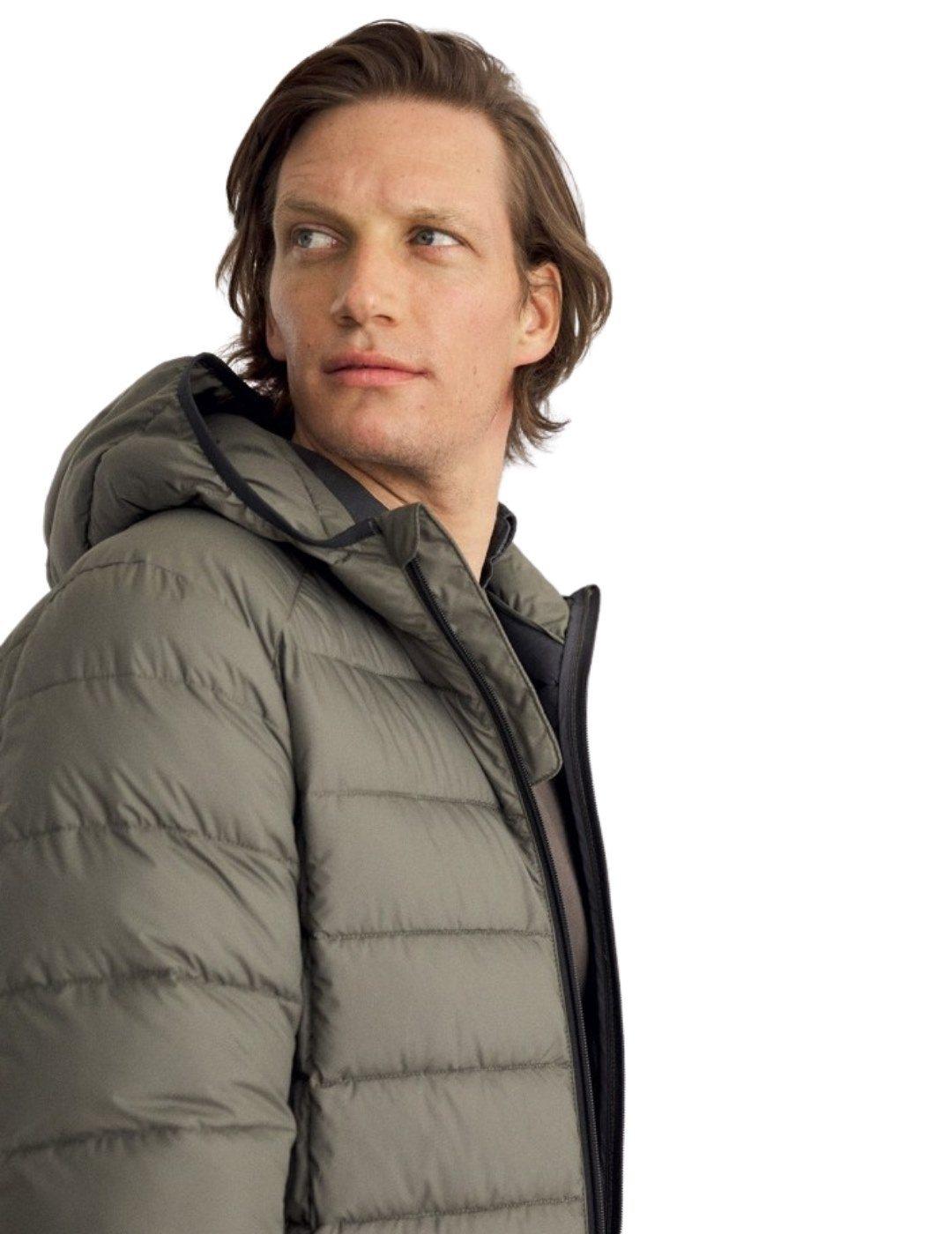 Cazadora Ecoalf  Asp Verde Para Hombre