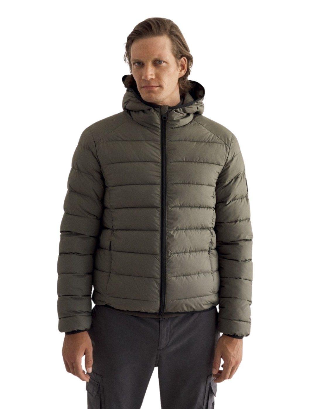 Cazadora Ecoalf  Asp Verde Para Hombre