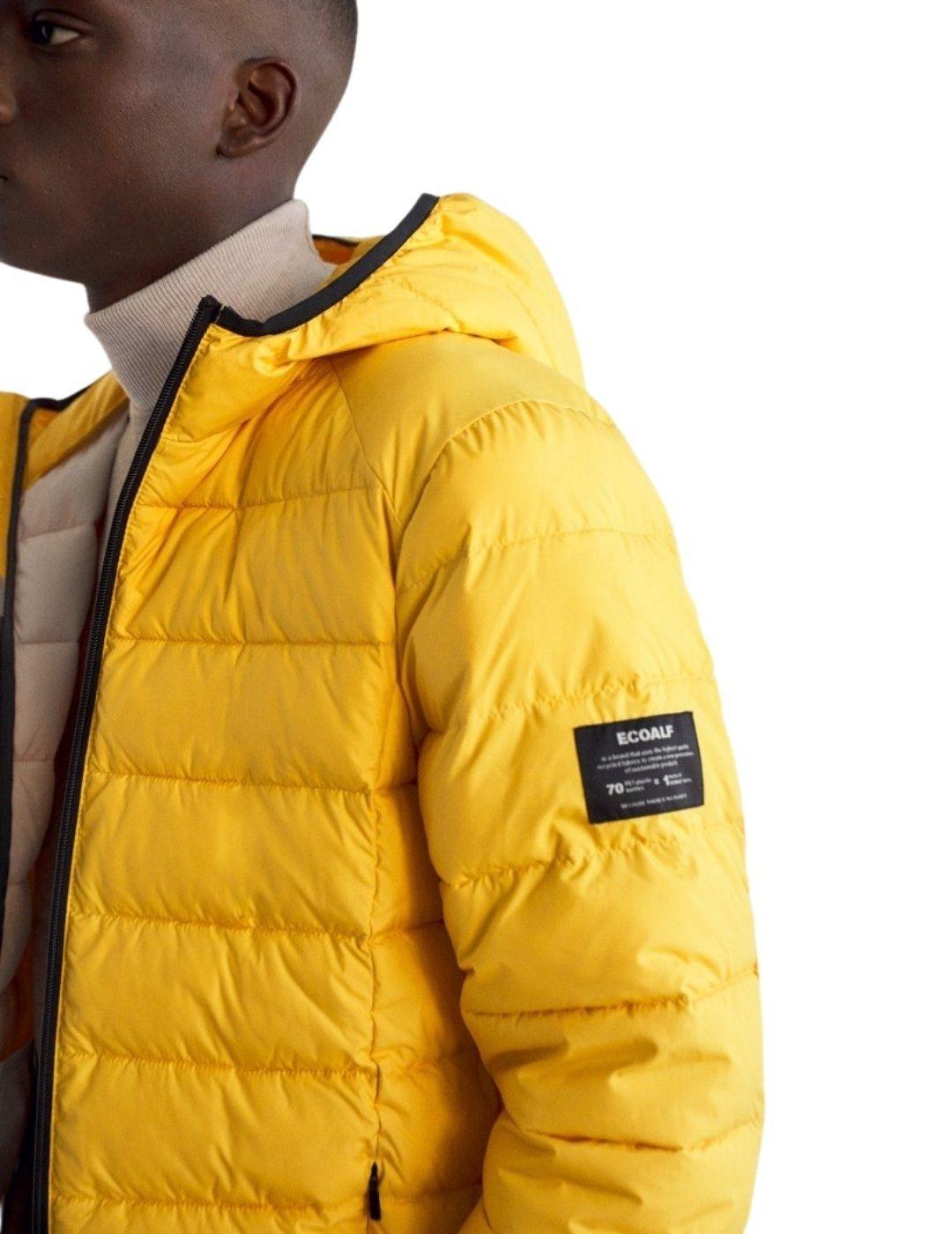 Cazadora Ecoalf  Asp Amarilla Para Hombre